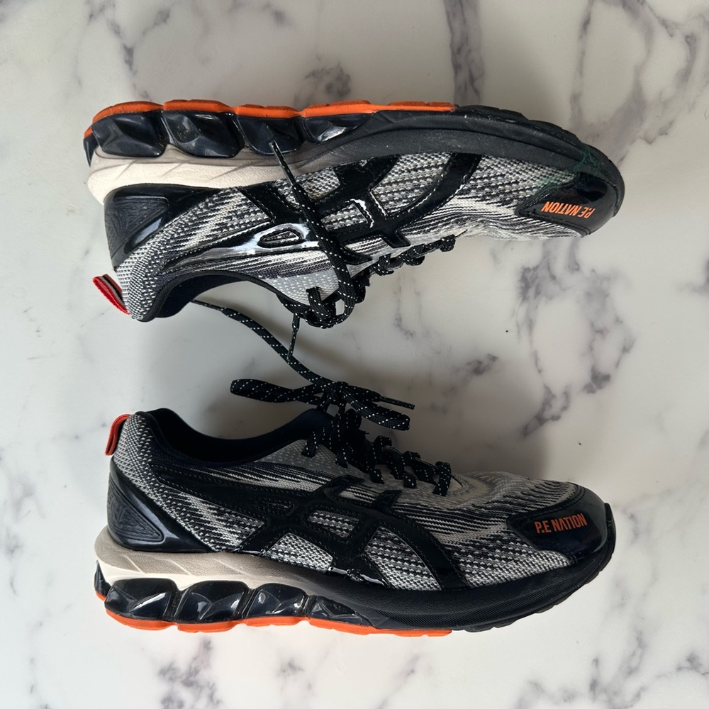 P.E Nation Black and Orange Athletic Shoes